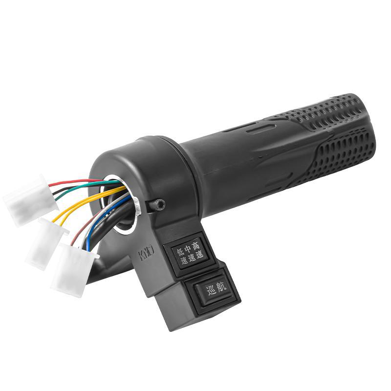 Vehículo eléctrico manija giratoria del acelerador del vehículo del sitio de construcción manija hacia adelante y hacia atrás triciclo regulador de velocidad mango mango de agarre