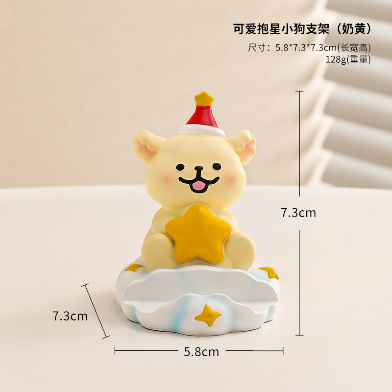 Soporte para teléfono móvil rana linda estación de oficina creativa cosas buenas decoraciones de escritorio regalos de cumpleaños niñas