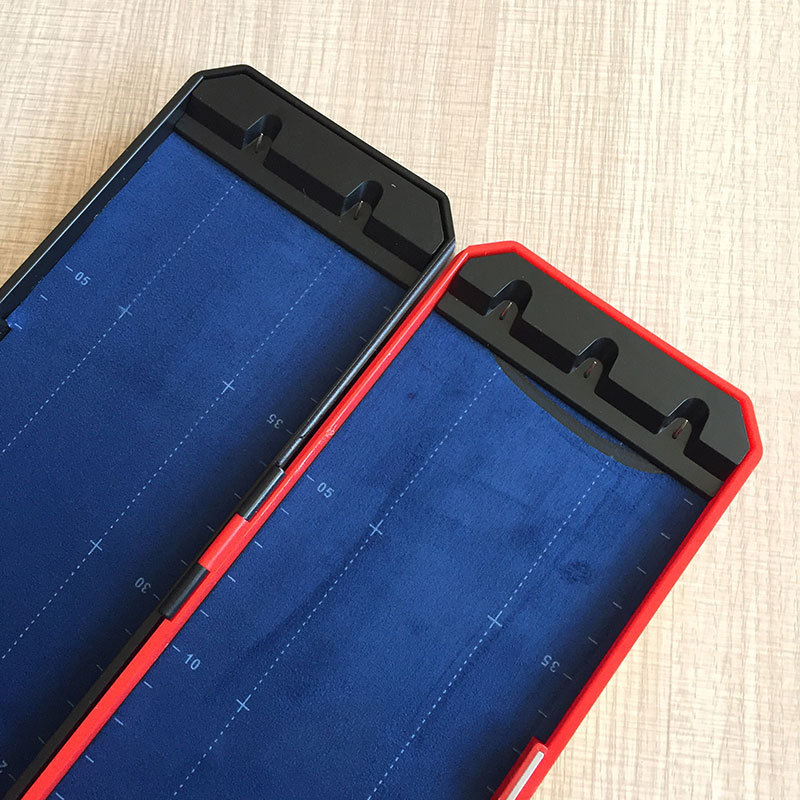 漁具配件批發 彩色漂盒 競技子線盒帶刻度主線盒仕掛盒