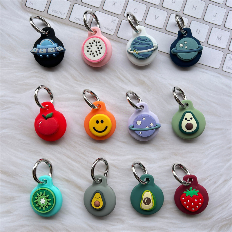 适用苹果AirTag卡通套airtags保护套iPhone air tag保护壳tags套