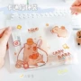 学生资料防水透明文件袋