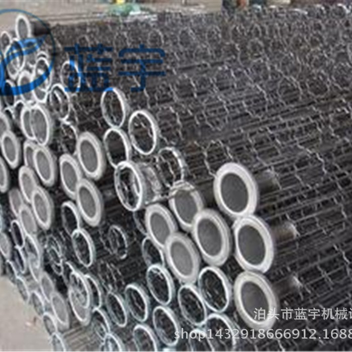 喷塑除尘骨架黑色圆骨架除尘袋龙骨架笼架除尘设备配件气流均布板