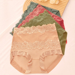 Kuaishou live broadcast same style women's modal lace briefs live broadcast same style multi-color one size fits all factory direct sale