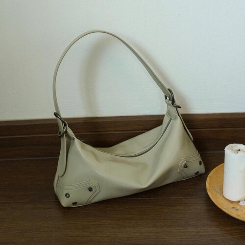 French Baguette Underarm Bag for Women, High-End Niche Design, 2024 Spring New Arrival – Stylish Large-Capacity Shoulder & Crossbody Bag