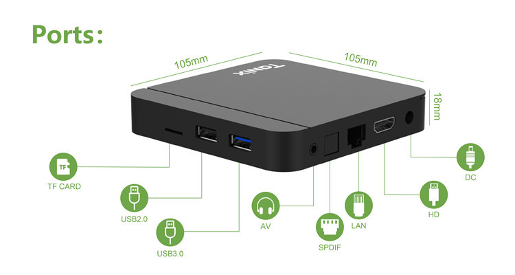 2 Smart TV Set-top Box 9052 Android 11 TV Box