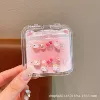 Nail stickers, ear clips, 10 pieces