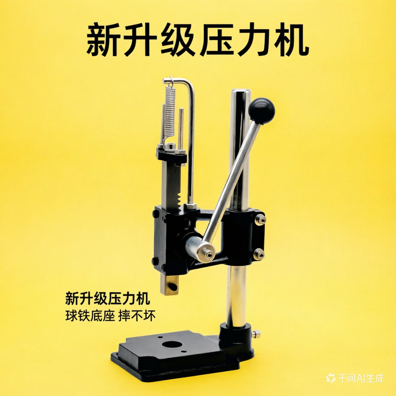 Small Manual Press Machine, Precision Hand Press Machine, Punching Machine, Hand Press Die-Cutting Machine, Silent Cutting Machine, Punching Machine
