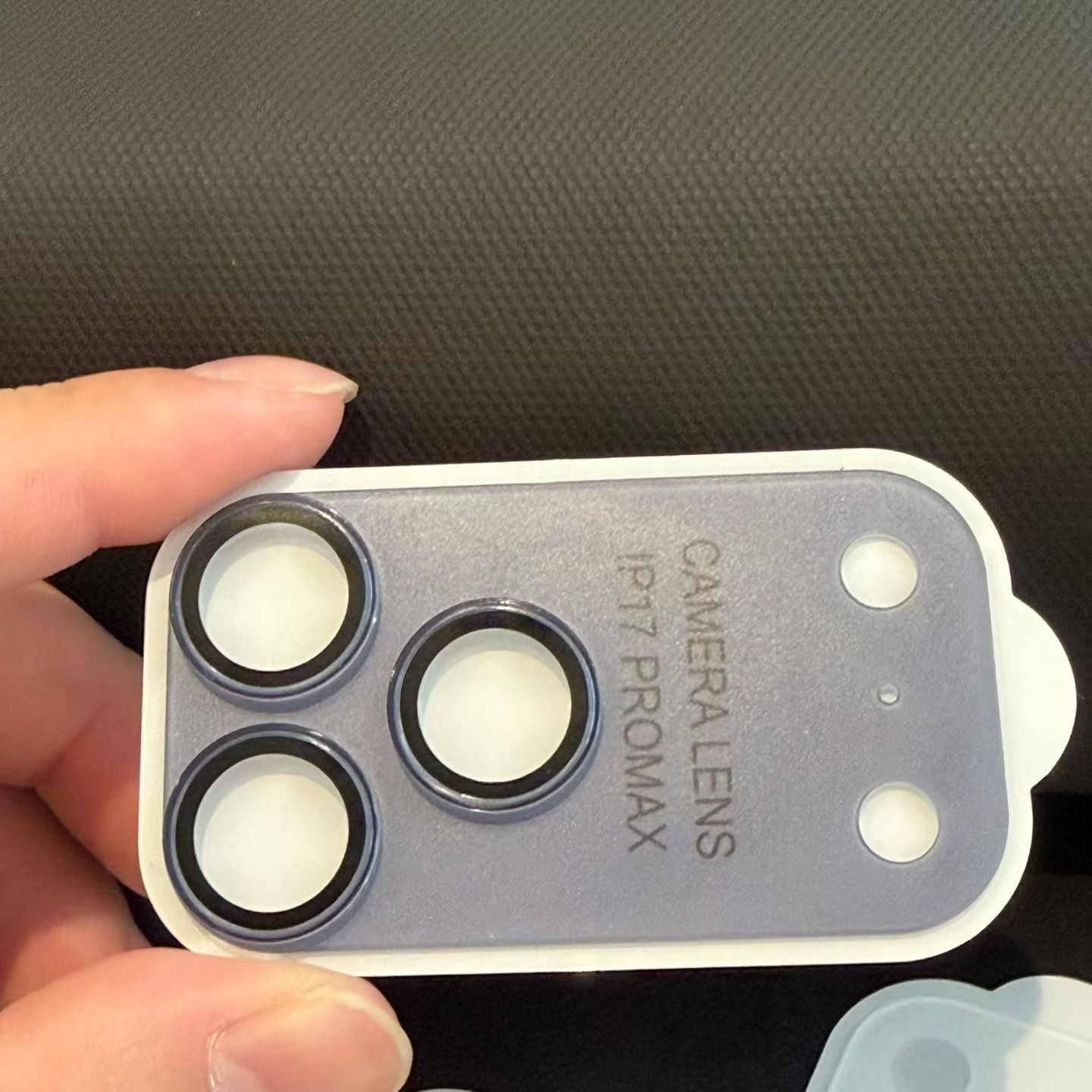 Aplicable para iphone17pro esmerilado semitransparente todo incluido película de lente 17promax película de cámara bicromática