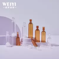 Спот 3ml-20ml прозрачная слива бутылка чайный цвет одноразовая эссцикливация бутылка пластиковая игла бутылка для розлива