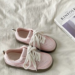 小白鞋女2025春秋季新款厚底休閒運動鞋子學生百搭透氣板鞋子