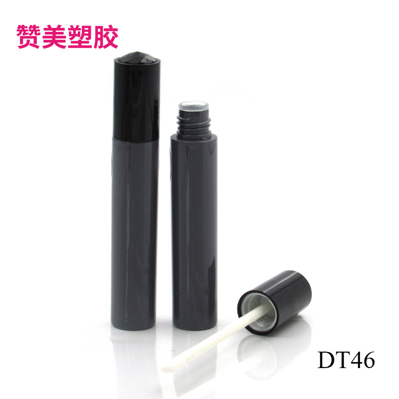 砖顶唇油唇蜜管化妆品染唇膏唇彩瓶子DT46圆形吹塑分装瓶唇釉包材