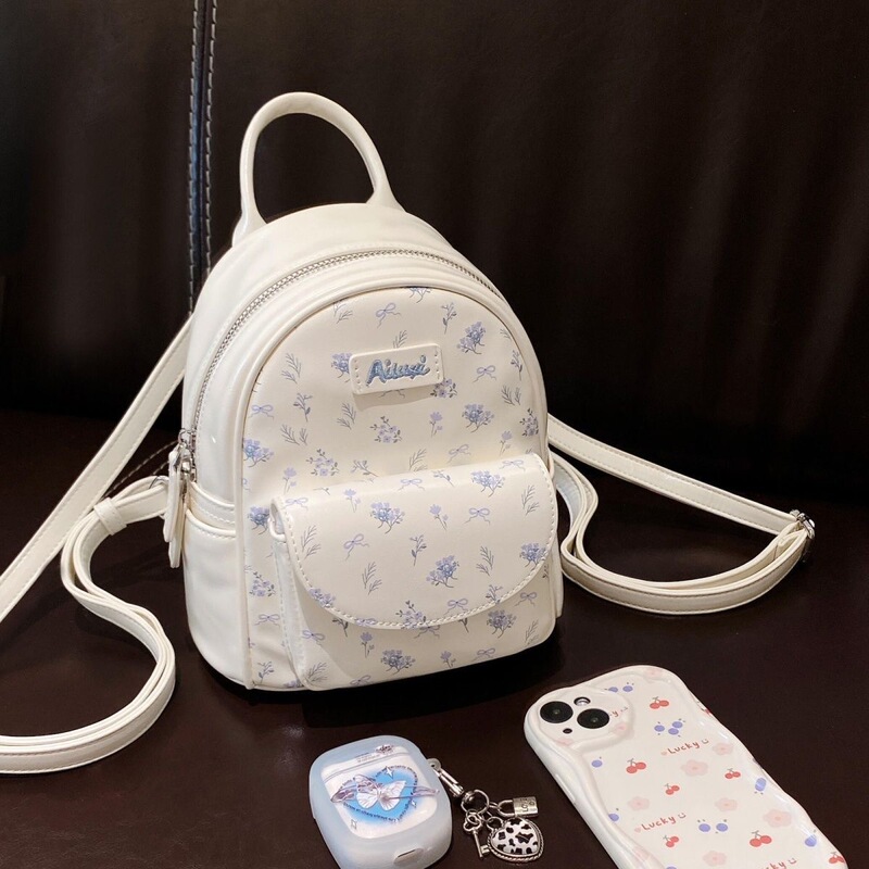 2025 Korean Style Bag New Girl Niche School Bag Casual Backpack Versatile Ins Fashion Backpack