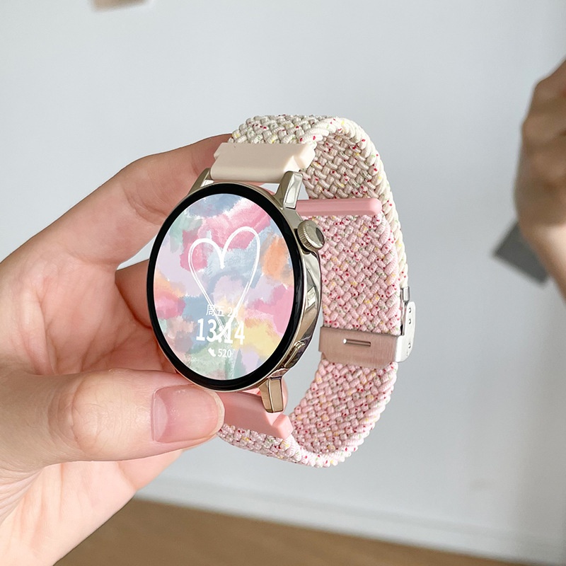 꼰 원피스 버클 컬러 도트 스타 파우더