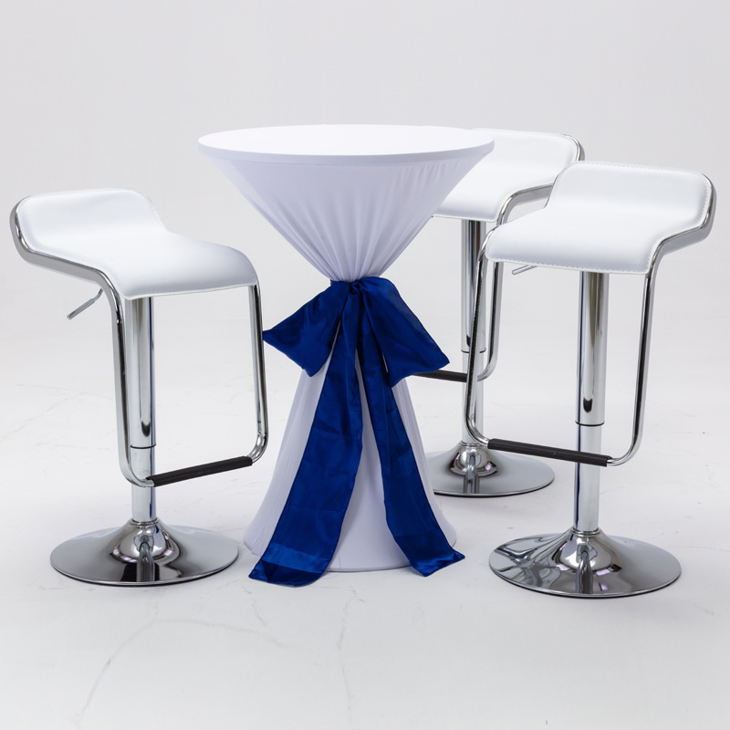 Bar High Table and Chairs, Exhibition Table, Bar Table, Round Lift Table, Cocktail Table, High Bar Negotiation Round Table