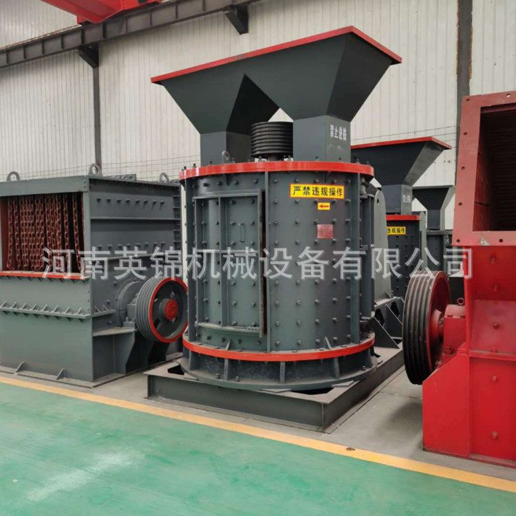 数控复合式石头破碎机 方解石风化石制砂机 直通式无筛条破碎机