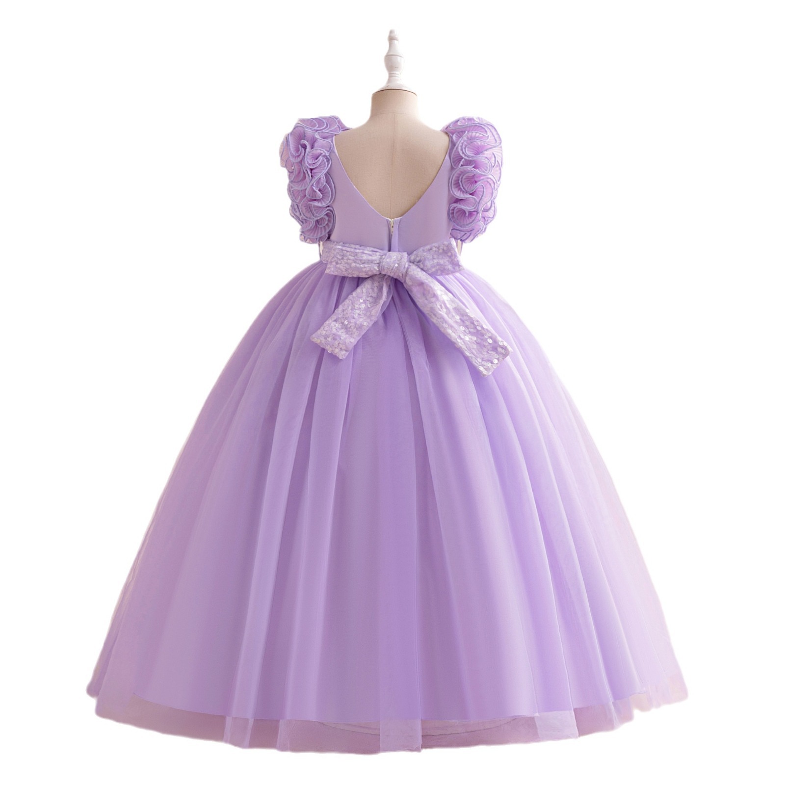 Amazon vestido de niñas y vestido de tela larga vestido de novia vestido de princesa vestido de piano
