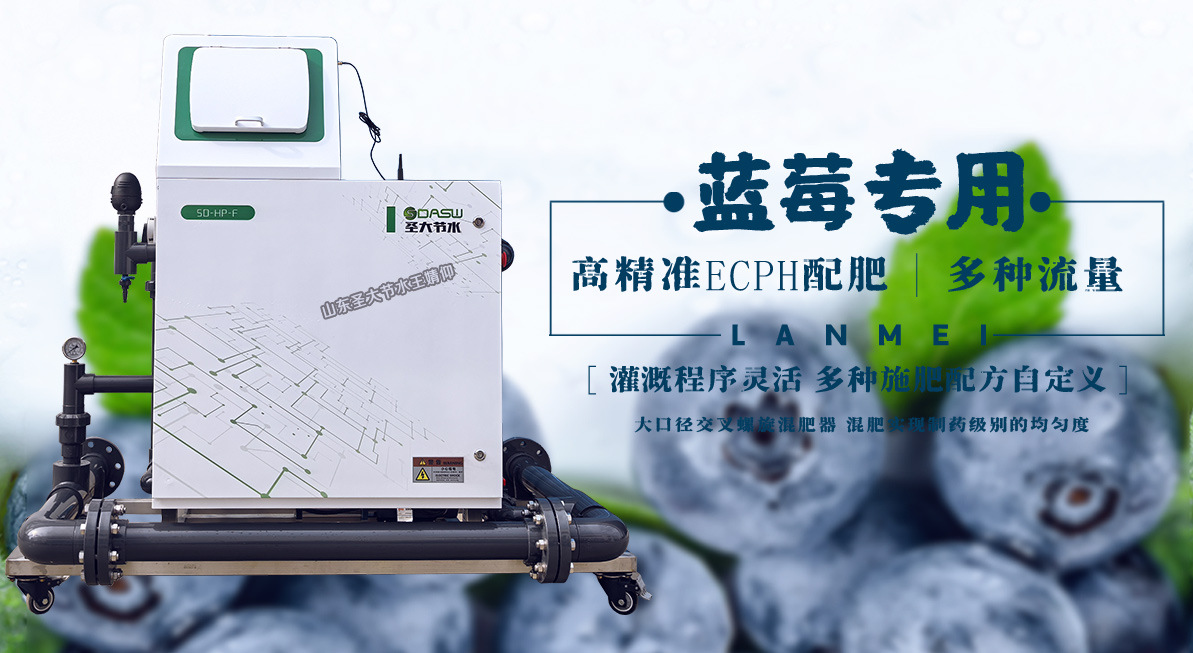 蓝莓水肥一体机厂家 生产大棚基地露天蓝莓种植全自动配肥施肥机