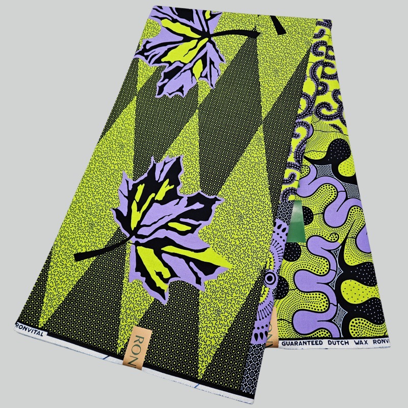 现货非洲全棉蜡染布批发零售Cotton African Wax Fabric6码蜡布