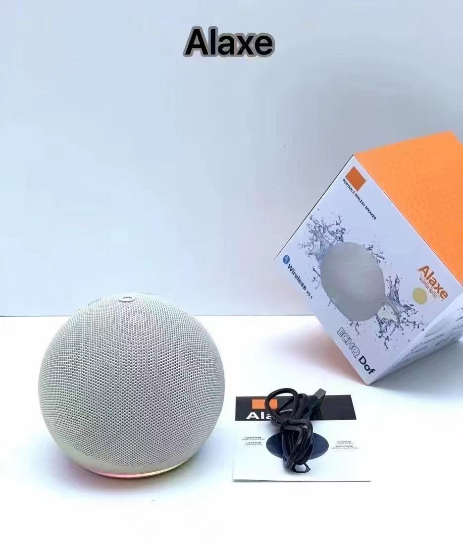 Commerce transfrontalier international Alaxe Wireless Mesh Outdoor Small Subwoofer Bluetooth Speaker_voghion.com