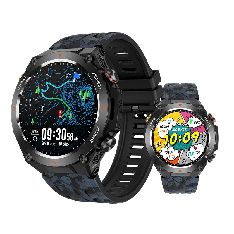 Новые KC82 с встроенным GPS, барометр, Bluetooth-звонки, умные часы с мониторингом давления и кислорода в крови, многорежимные движения, push-уведомления