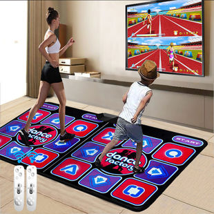 Dancing Mat Tv Running Wireless Home 3D Somatosensory Game Console Mat Single Computer Weight Loss