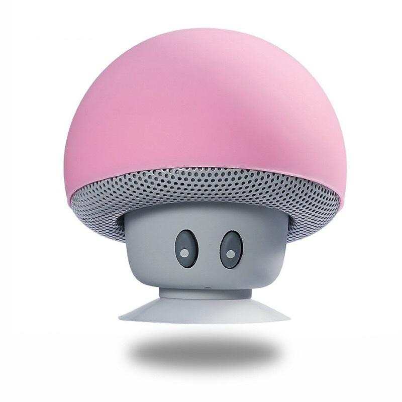 人気アニメのキノコヘッド無線bluetoothスピーカー携帯吸盤式携帯電話スタンドキノコプレゼント小音響|undefined