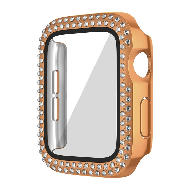 Подходит для Apple, держатель чехла IWATCH7PC, корпус, защитный чехол с оправой, декорирование кристаллами