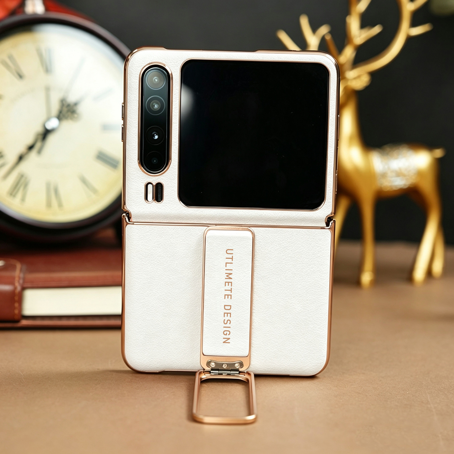 Zero White [Electroplated Gold Edge-One-piece shaft-wrapped model + 270° wrist s…
