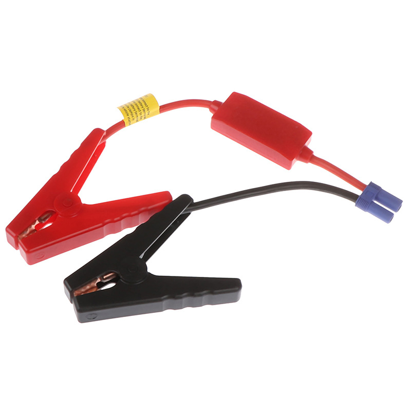 Car emergency battery ignition clip starter power terminal clamp anti-backflow emergency clip EC5 power cord