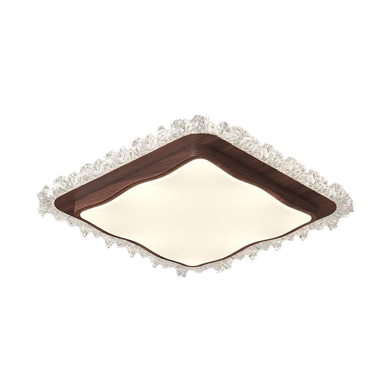 Zhongshan lámparas combinadas lámpara de techo de sala de estar estilo antiguo americano retro protector de ojos de espectro completo lámpara de vestíbulo súper brillante