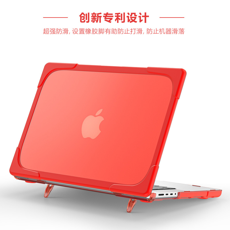 For Macbook 14 inch Apple laptop mac16 computer protection bracket shell pro 16.2 drop-resistant For Macbook 14 inch Apple laptop mac16 computer protection bracket shell pro 16.2 drop-resistant