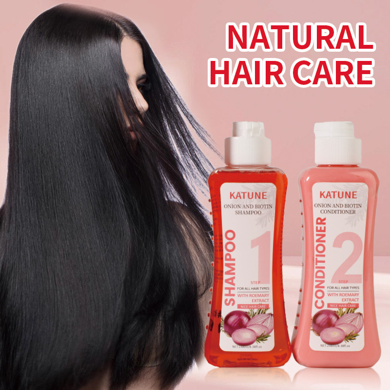Cross-border Shampoo Onion Biotin Rosemary Perfume Shampoo Hair Ointment Conditioner Wholesale Foreign Trade genuine goods