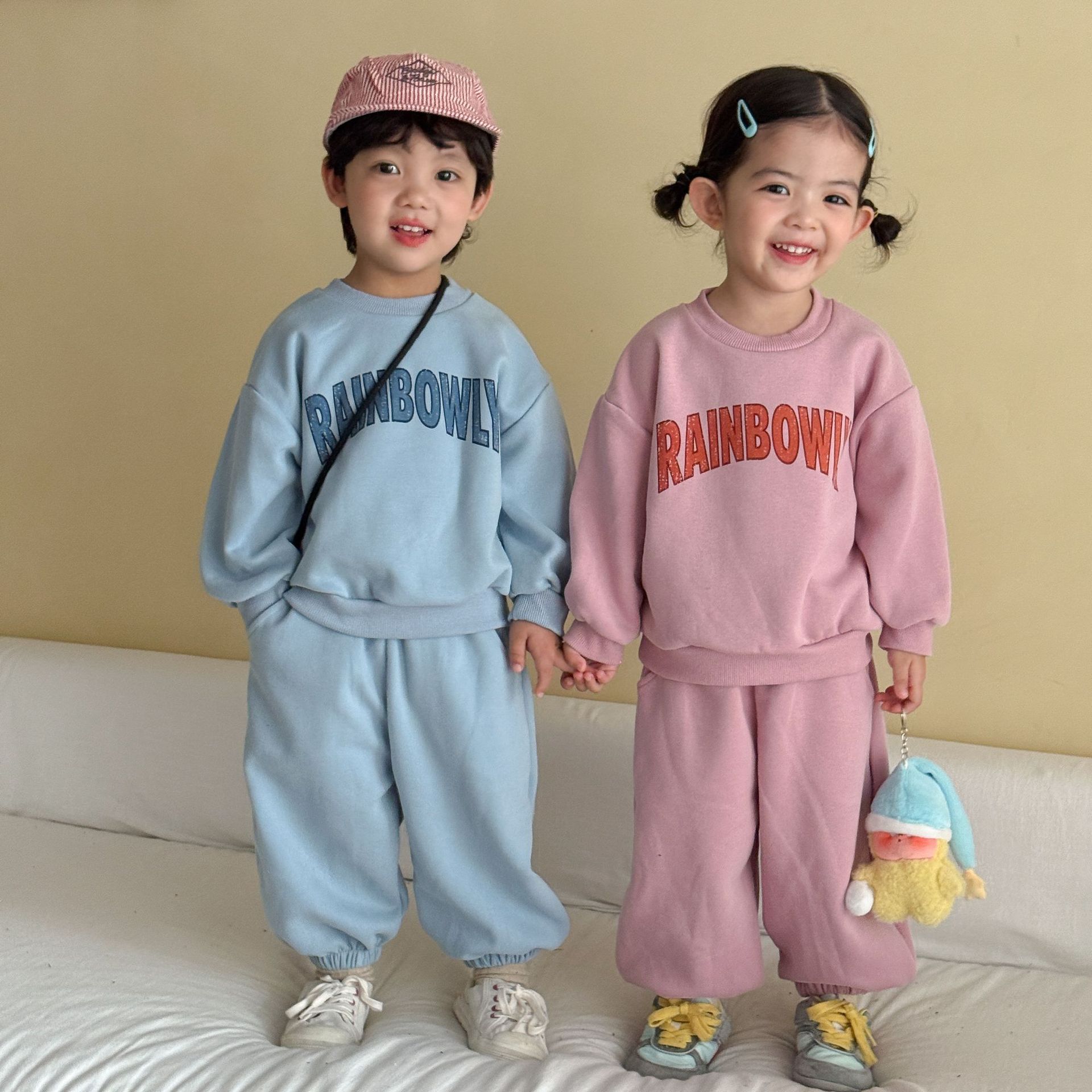 Children's autumn sports set for men and women