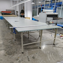厂家服装缝前设备裁床案板裁布桌包装打包工作台铺布台裁剪台E18