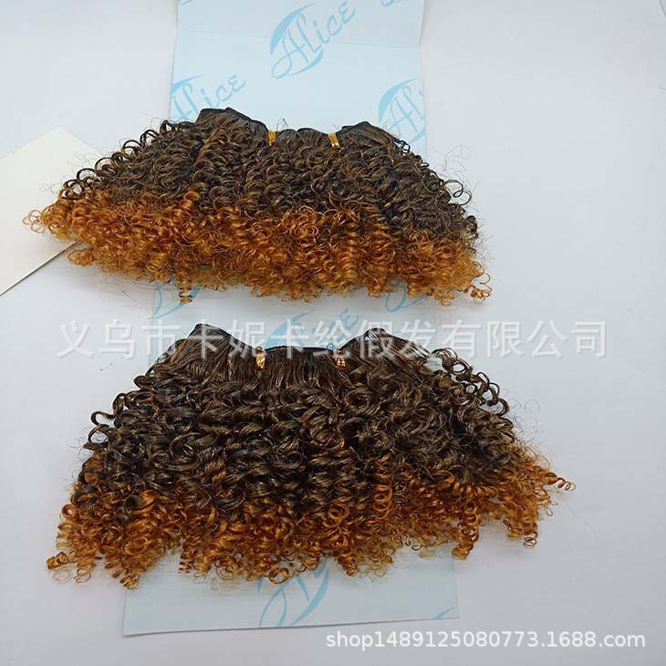 双色一片式发片脏辫发帘非洲风情假发发帘