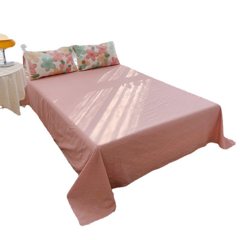 Set di lenzuola in puro cotone con stampa floreale per letti_voghion.com