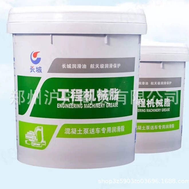 长城润滑脂 龙博0号00号000号混凝土泵送车润滑脂半流体黄油15kg
