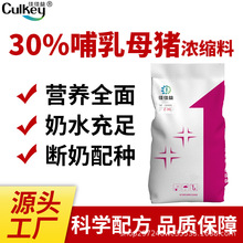 30%哺乳母猪畜牧浓缩料产仔用营养下奶快多包邮猪饲料产品