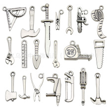 工具斧头匕首配件饰品合金挂件diy宝剑项链耳饰钥匙吊坠跨境热销