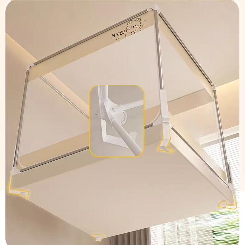 Mosquitera anti-caída para evitar que la cerca de la cama se caiga
