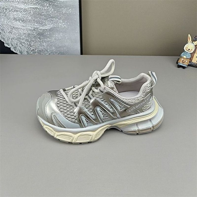 Capibara zapatos de sol grueso para padres y mujeres 2026 verano nuevo estilo de malla transpirable ligera zapatos deportivos de correr