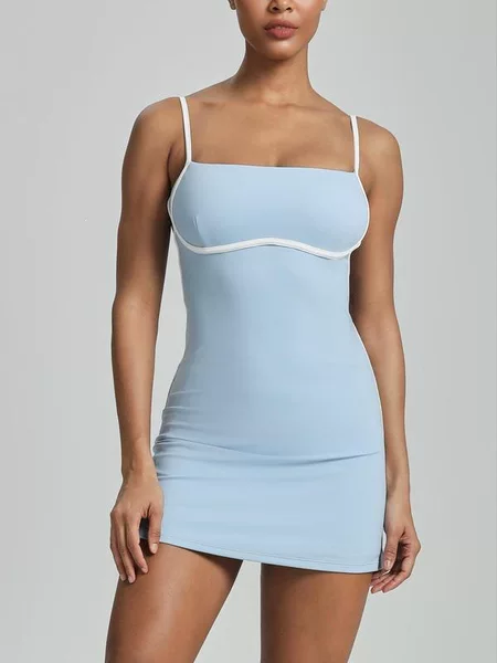 N 39246 Color Block Sport Dress
