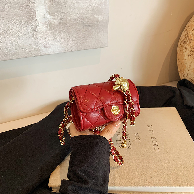 2025 nuevo mini mini viento transfronterizo para padres e hijos globo dorado accesorios bolsos de lápiz labial bolsos de mujer