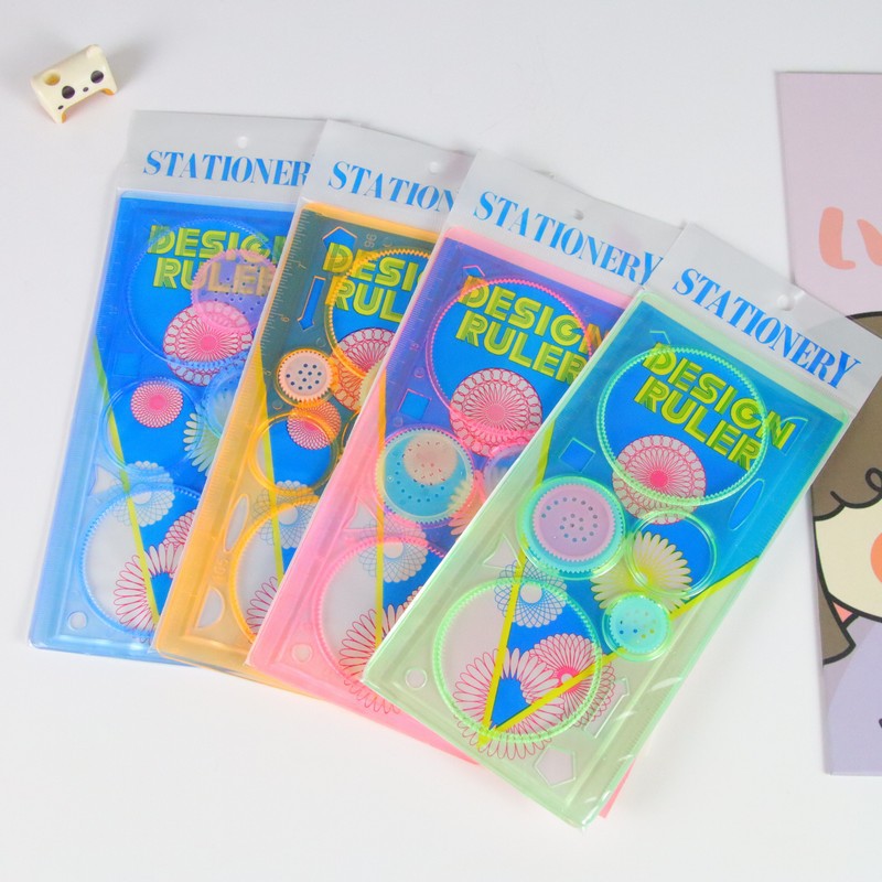 Regla Wanhua personalizada Regla de tablero de dibujo de variedad Regla de dibujo para niños y estudiantes Dibujo y pintura Regla Wanhua Set Regla