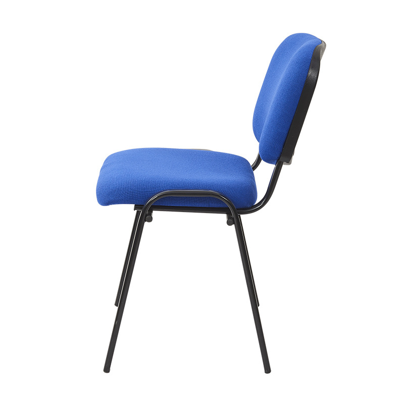 silla de oficina simple silla de estudiante dormitorio de piso tela silla de entrenamiento con tablero de escritura fábrica al por mayor image 4