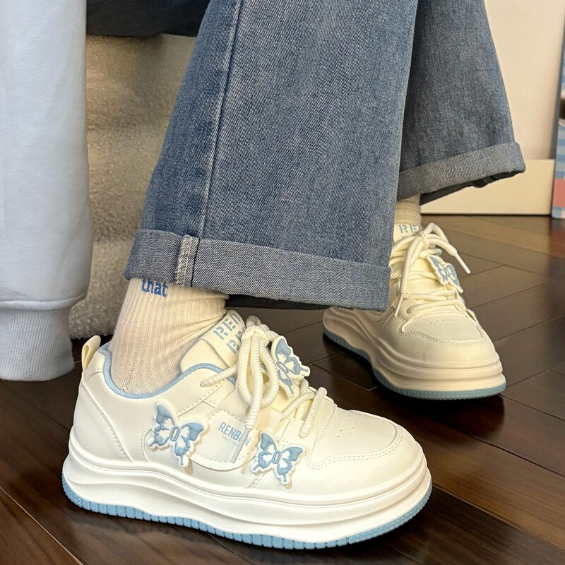 女童鞋子2025新款春秋季休闲板鞋中大童小白鞋软底时尚儿童运动鞋|undefined