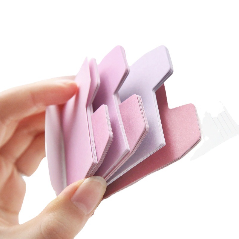 Mensaje nota n veces pegatinas Hola índice de color degradado color multicolor creativo DIY nota adhesiva