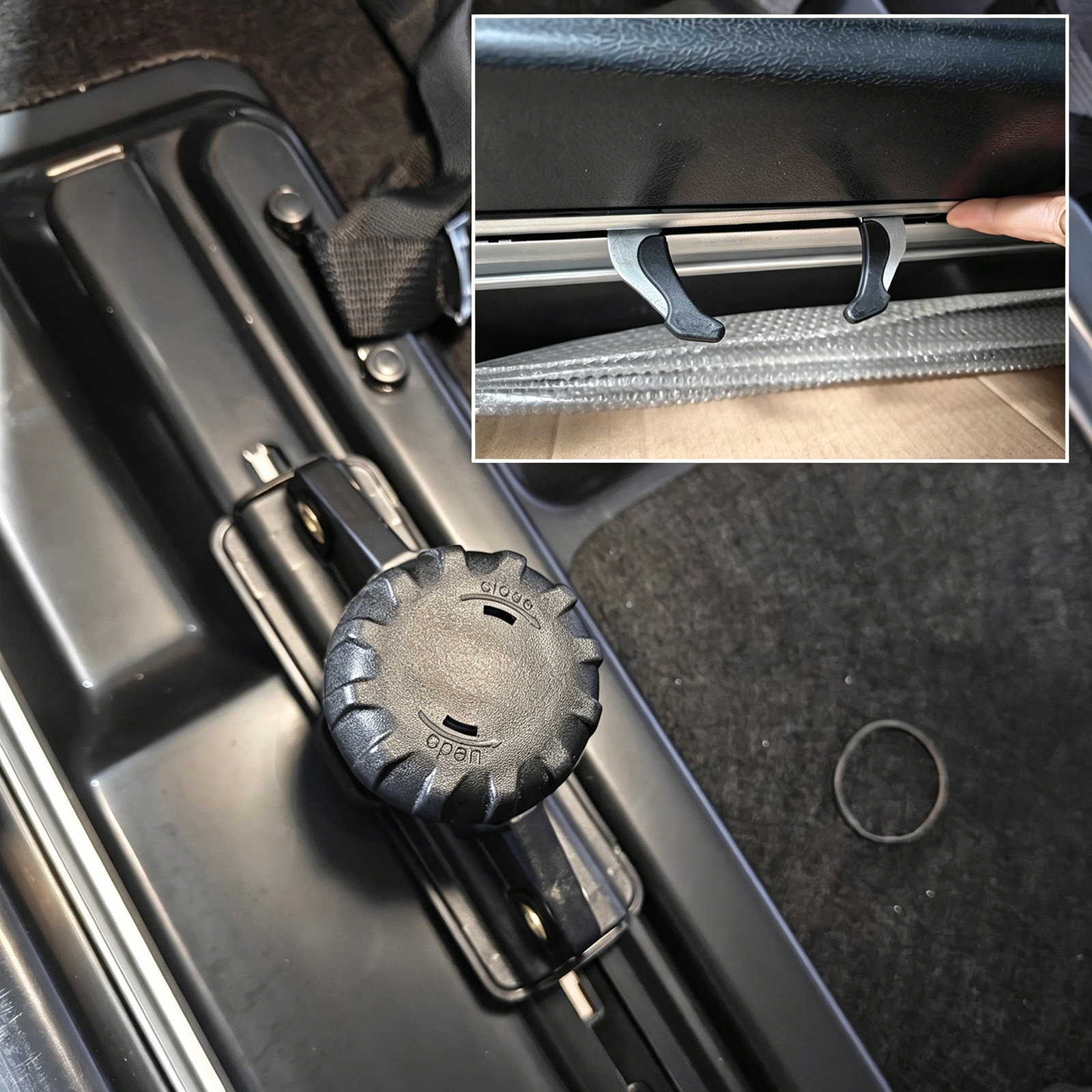 Quick Fast Caliper Fixation for Car Roof Box Quick Claw Claw