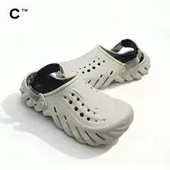 Cross Wave Clogs New Summer Cloud-Like Ultra Soft Thick Sole Non-Slip Breathable Closed Toe Outdoor Beach Shoes