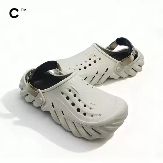 Cross Wave Clogs New Summer Cloud-Like Ultra Soft Thick Sole Non-Slip Breathable Closed Toe Outdoor Beach Shoes